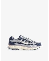 Nike - Br/>P-6000 Suede And Mesh Trainers - Lyst