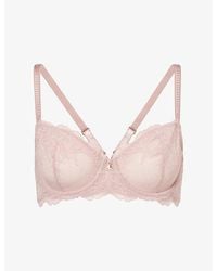 Wacoal - Vivid Attraction Classic Underwire Stretch-Lace Bra - Lyst