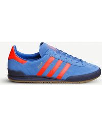 adidas jeans royal red