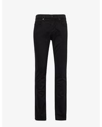 PAIGE - Federal Slim-Fit Straight-Leg Stretch-Denim Jeans - Lyst