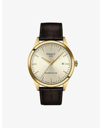 Tissot - Classic Dream Stainless-Steel And Leather Automatic Watch 40Mm - Lyst