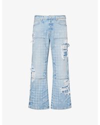 Amiri - Repair Carpenter Monogram Denim Jeans - Lyst