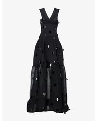 CFCL - Sweet Train Sequin-Embellished Knitted Maxi Dress - Lyst