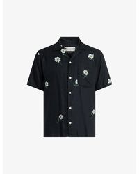AllSaints - Daisical Floral-print Relaxed-fit Woven Shirt X - Lyst