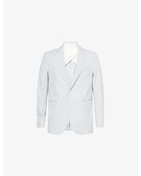 Orlebar Brown - Garret Striped Seersuck Cotton-Blend Blazer - Lyst
