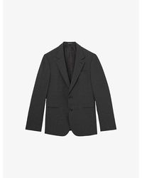 Reiss - Promise Slim-Fit Stretch Wool-Blend Blazer - Lyst
