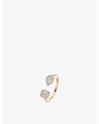 Messika - My Twin Toi & Moi 18Ct- And 0.45Ct Diamond Ring - Lyst