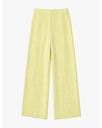 OMNES - Birch Wide-Leg Linen-Blend Trousers - Lyst