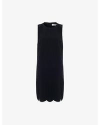 Phase Eight - Marta Scalloped-Hem Woven Shift Dress - Lyst