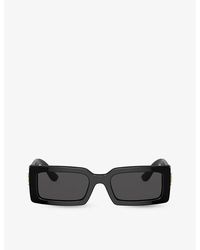 Dolce & Gabbana - Dg4416 Rectangle-frame Acetate Sunglasses - Lyst