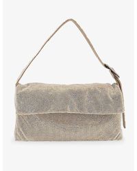 Benedetta Bruzziches - Vitty La Grande Crystal-embellished Mesh Shoulder Bag - Lyst