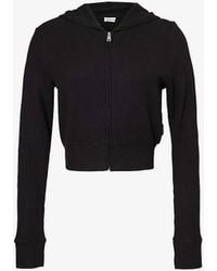 ADANOLA - Waffle Relaxed-fit Stretch-woven Hoody X - Lyst