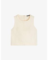 Soeur - Pampa Sleeveless Cotton Top - Lyst