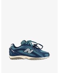 New Balance - 204L Suede And Mesh Trainers - Lyst
