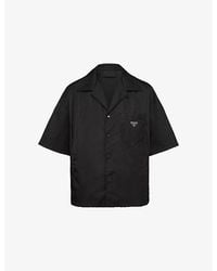 Prada - Re-Nylon Short-Sleeve Woven Shirt - Lyst
