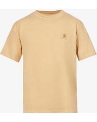 Carhartt WIP - Nelson Brand-embroidered Cotton-jersey T-shirt - Lyst