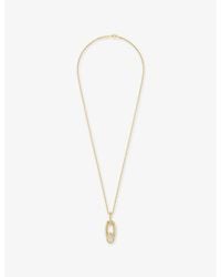 Boucheron - Serpent Bohème 18Ct- And 0.32Ct Brilliant-Cut Diamond Pendant Necklace - Lyst