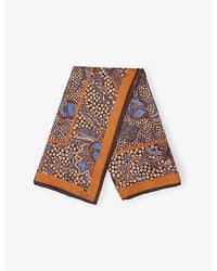 Weekend by Maxmara - Onesto Printed Silk Scarf - Lyst