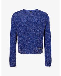 Twojeys - Boogie Speckled-Knit Cotton-Blend Jumper - Lyst