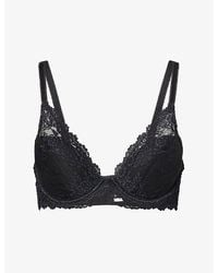 Wacoal - Embrace Plunge Lace Bra - Lyst