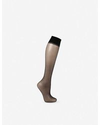 FALKE - Shelina 12 Denier Knee-high Pop Socks - Lyst