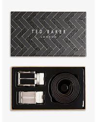 Ted Baker - Samsam Leather Belt And Box Set - Lyst