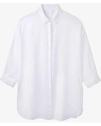 The White Company - The Company Relaxed-fit Long Linen Shirt - Lyst