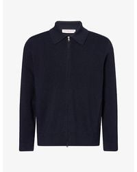 Orlebar Brown - Shelby Merino-Wool Cardigan - Lyst