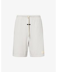 Fear Of God - 90's Logo-Print Cotton-Jersey Shorts - Lyst