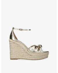 Steve Madden - Taliya 977 Leather Wedge Sandals - Lyst