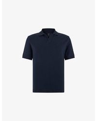 BOGGI - Jacquard Pima-Cotton Polo Shirt - Lyst