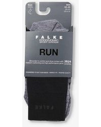 FALKE - Ru4 Cool Run Mid-calf Abstract-pattern Knitted Socks - Lyst