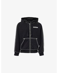 TRUE RELIGION - Super T Boxy-Fit Cotton-Blend Hoody - Lyst