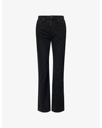 KHAITE - Danielle Straight-Leg Denim Jeans - Lyst