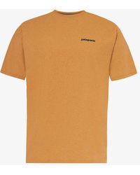 Patagonia - P-6 Logo Responsibili-tee Recycled Cotton And Recycled Polyester-blend T-shirt X - Lyst