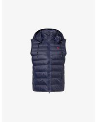 Polo Ralph Lauren - Logo-Embroidered Padded Waterproof Gilet - Lyst