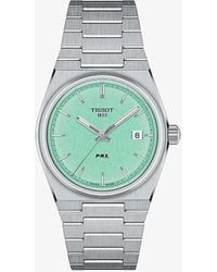 Tissot - T1372101109100 Prx Stainless-steel Quartz Watch - Lyst