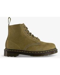 Dr. Martens - 101 Six-eyelet Lace-up Leather Ankle Boots - Lyst