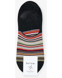 Paul Smith - Striped Cotton-blend Knitted Socks - Lyst
