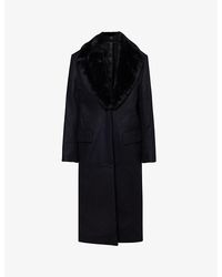 Totême - Single-breasted Recycled Wool-blend Coat - Lyst