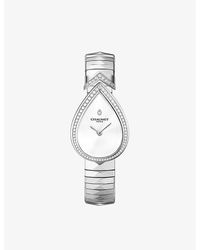 Chaumet - Joséphine Aigrette Stainless And 0.08Ct Diamond Watch - Lyst