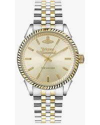 Vivienne Westwood - Vv242cmsg Seymour Stainless Steel Quartz Watch - Lyst
