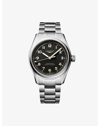 Longines - Spirit Pilot 39Mm Automatic Watch - Lyst
