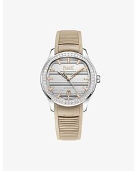Piaget - Polo Signature Stainless-Steel 60 0.97Ct Brilliant-Cut Diamond Date Watch 36Mm - Lyst