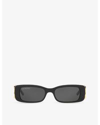 Balenciaga - Bb0096s Square-frame Acetate Sunglasses - Lyst