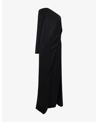 Camilla & Marc - Ciran Asymmetric Wool Maxi Dress - Lyst