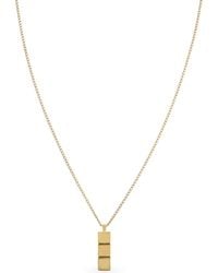 Northskull Layers 18kt Gold Necklace - Metallic