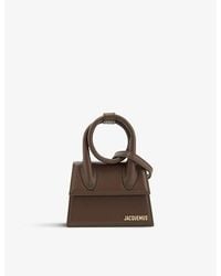 Jacquemus - Le Chiquito Noeud Leather Cross-body Bag - Lyst