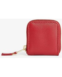 Comme des Garçons - Half-zip Leather Coin Purse - Lyst