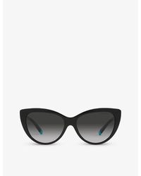 Tiffany & Co. - Tf4196 Cat-eye Acetate Sunglasses - Lyst